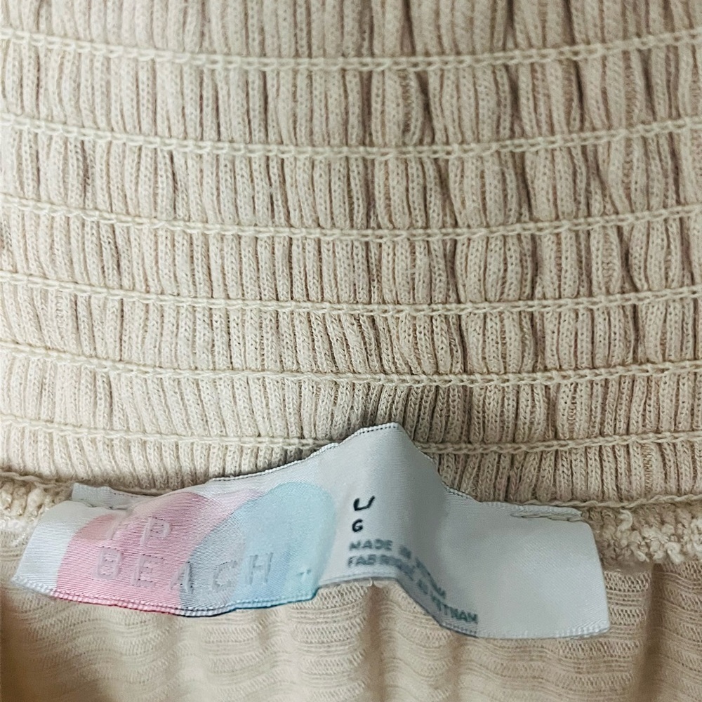 Free People Beach sleeveless long dress Women's size large - Picture 2 of 3